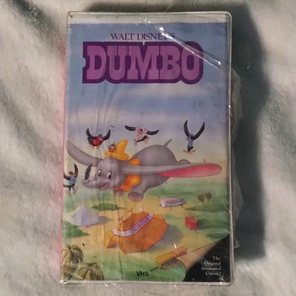 Dumbo VHS black diamond. NEW
